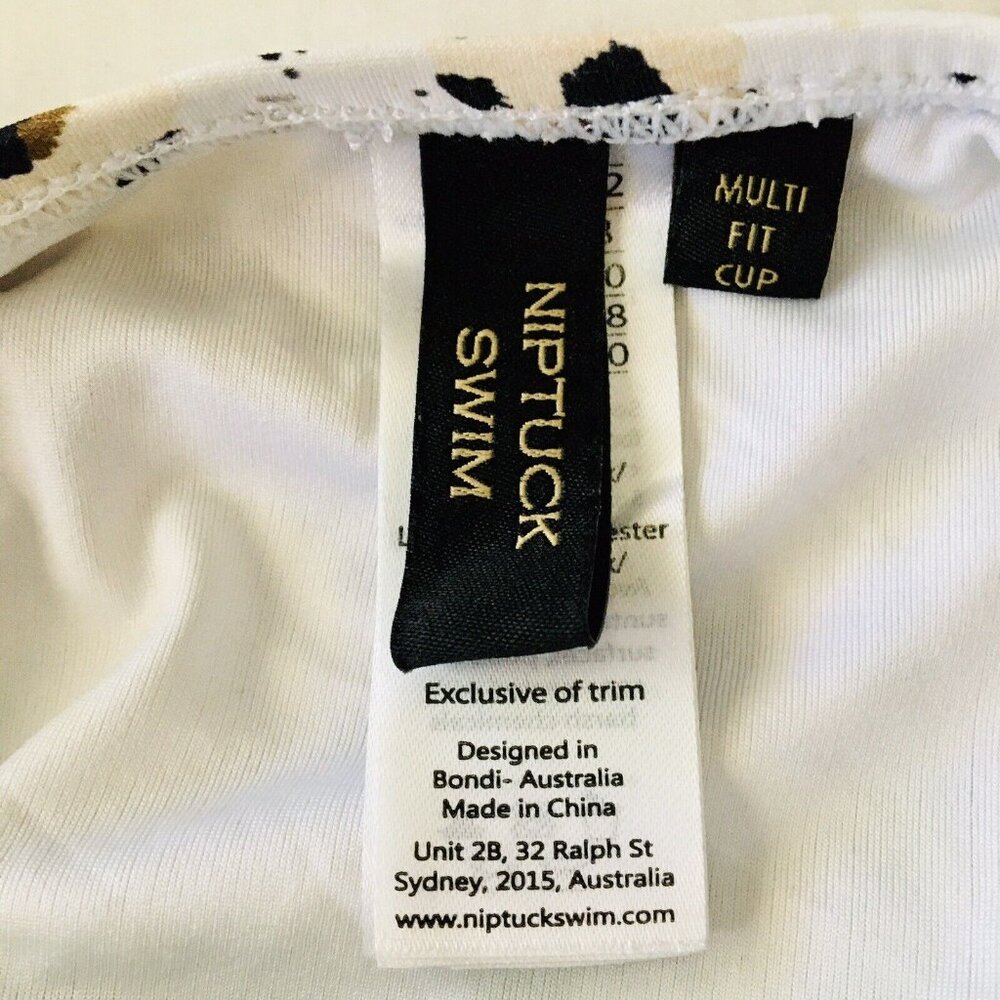 Nip Tuck Joanne Le Opard Twist Front One Piece Sw… - image 6